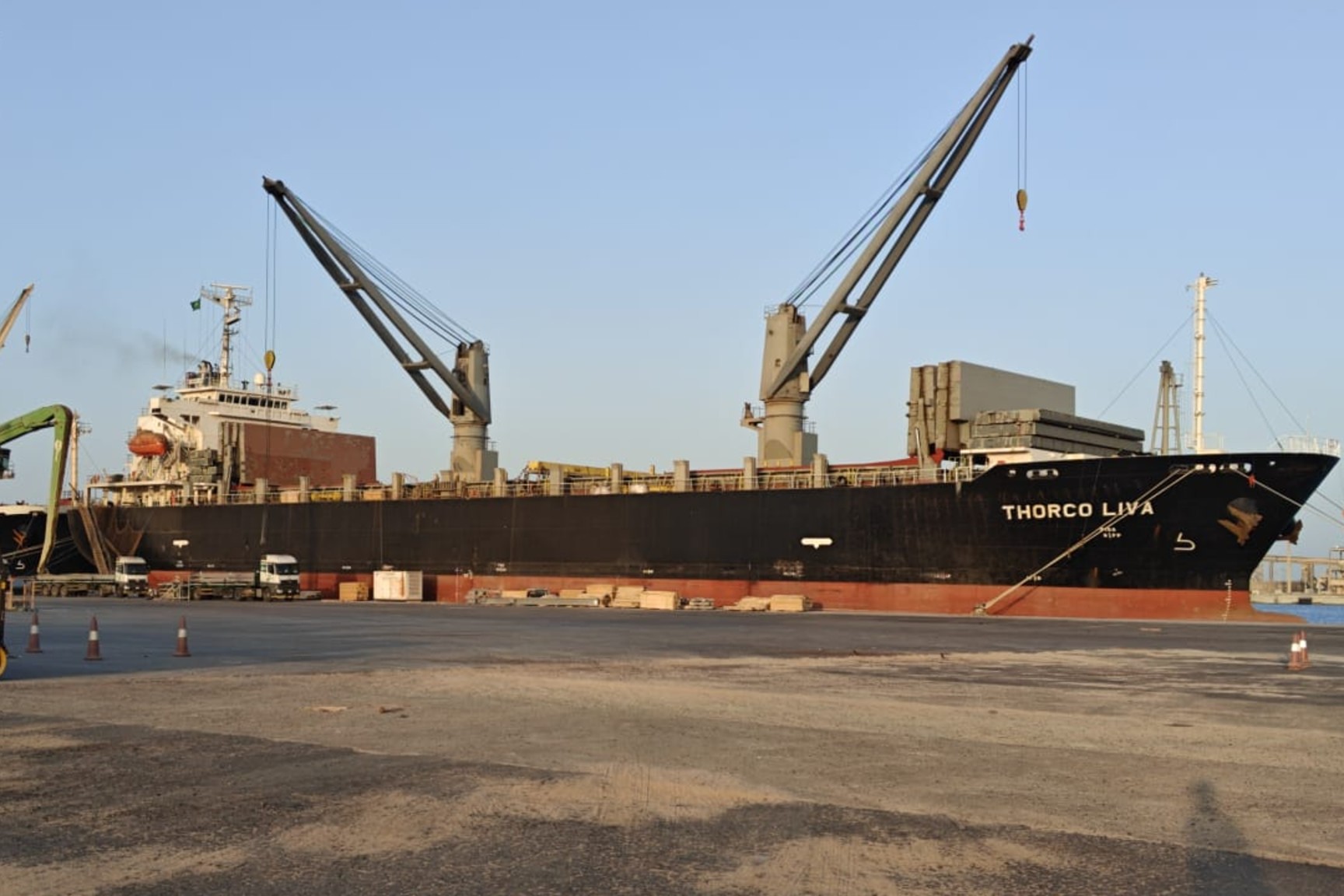 Home M/V Thorco Liva: Cargo Loading Supervision & Survey